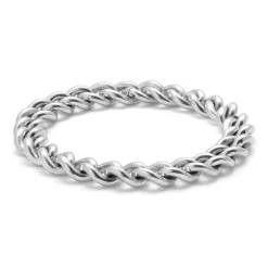 Rein Curb Link Bracelet | Sterling Silver