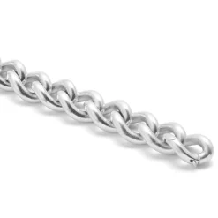 Rein Curb Link Bracelet | Sterling Silver