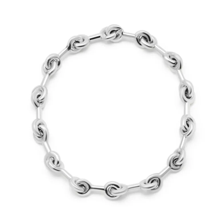Resen Medium Link Bracelet | Sterling Silver
