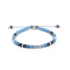 Rizon Bracelet I Baby Blue Pattern I Sterling Silver