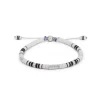 Rizon Bracelet I White Pattern I Sterling Silver