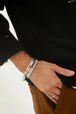 Rizon Bracelet I Wine Pattern I Sterling Silver