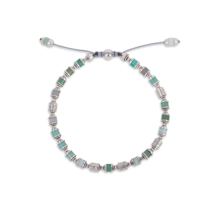 Saguaro Bracelet | Chrysoprase | Sterling Silver