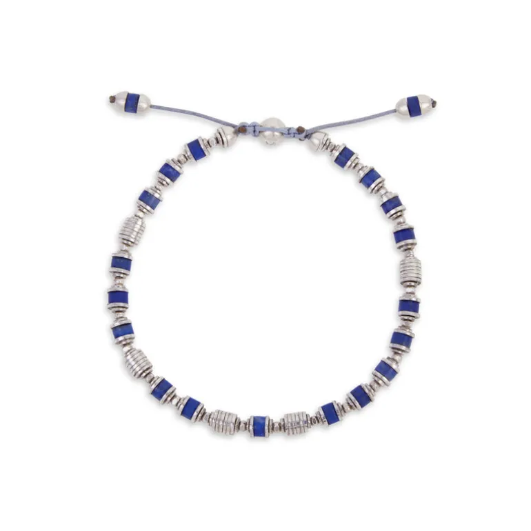 Saguaro Bracelet | Lapis | Sterling Silver