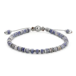 Sapet Bracelet | Blue Aventurine | Sterling Silver