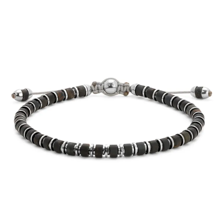 Sapet Bracelet | Blue Tiger Eye | Sterling Silver