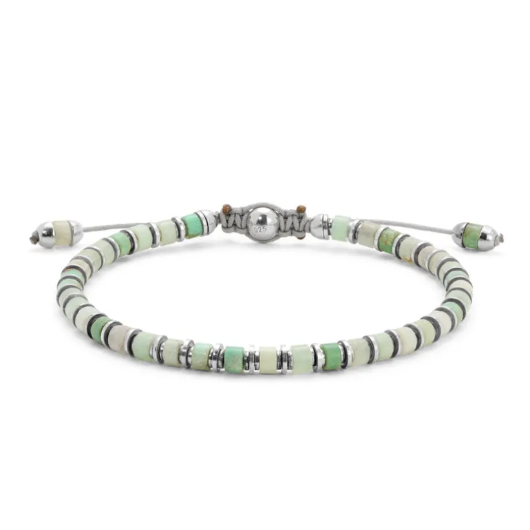 Sapet Bracelet | Chrysoprase | Sterling Silver