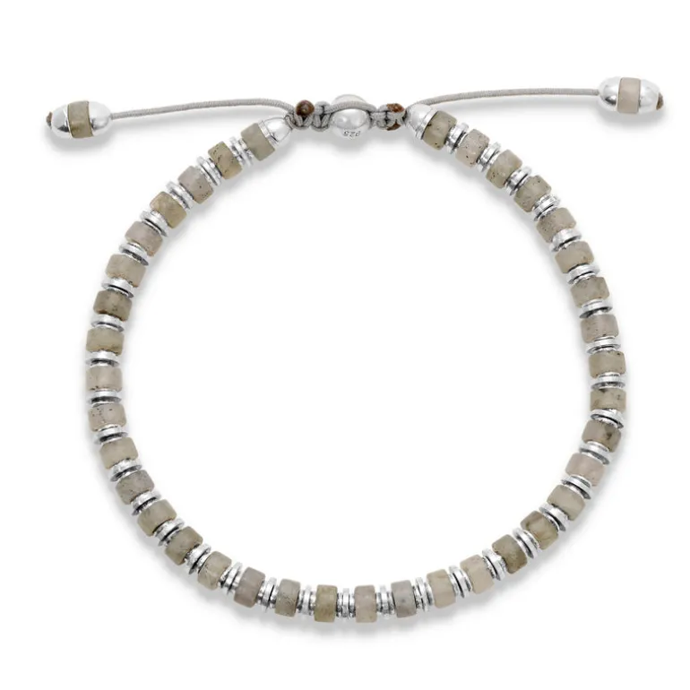 Sapet Bracelet | Labradorite | Sterling Silver