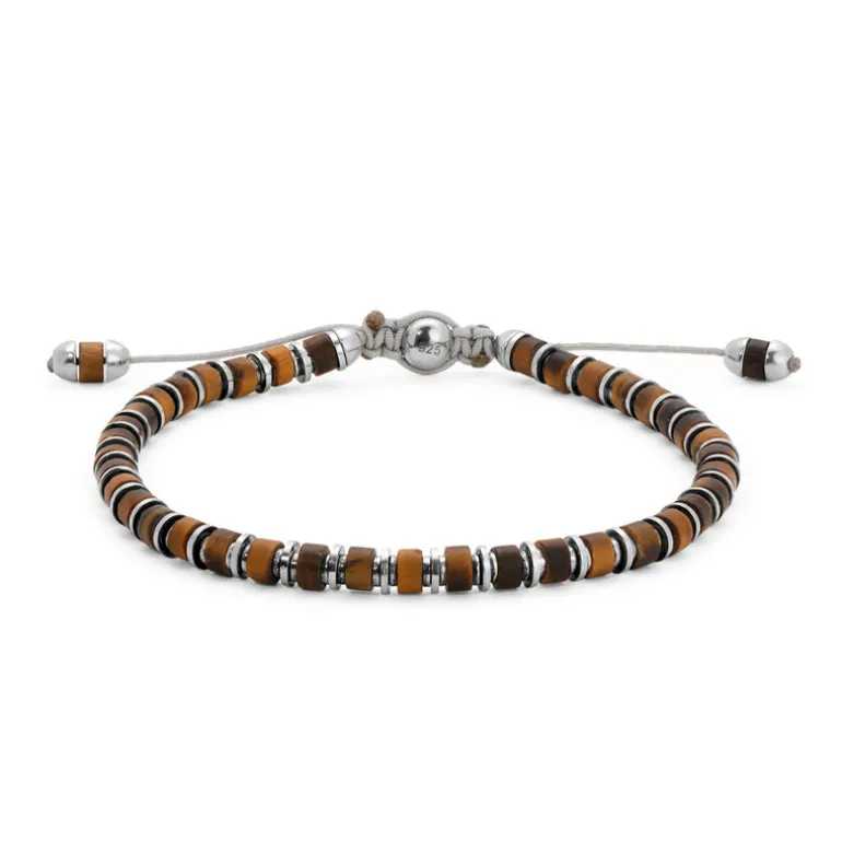 Sapet Bracelet | Tiger Eye | Sterling Silver