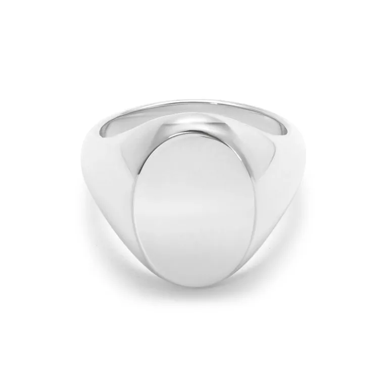 Sig Ring | Oval | Sterling Silver