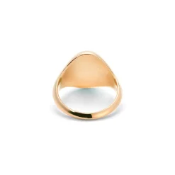 Sig Ring | Oval | Yellow Gold