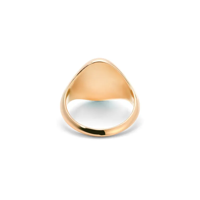 Sig Ring | Oval | Yellow Gold