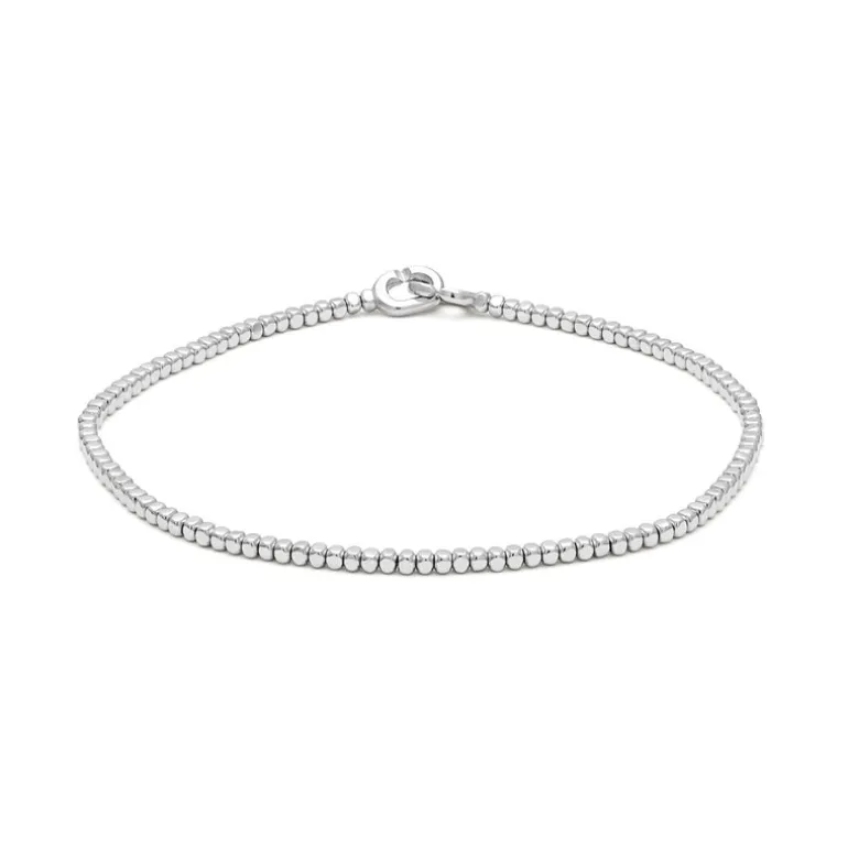 Single Noix Bracelet | White Gold