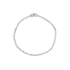 Single Noix Bracelet | White Gold
