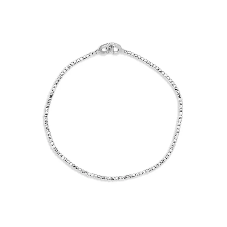 Single Noix Bracelet | White Gold