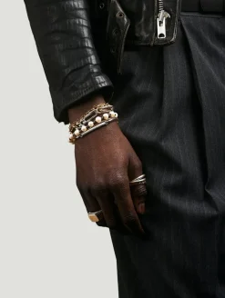 Solstice Bracelet | 1/3 Pave I Yellow Gold