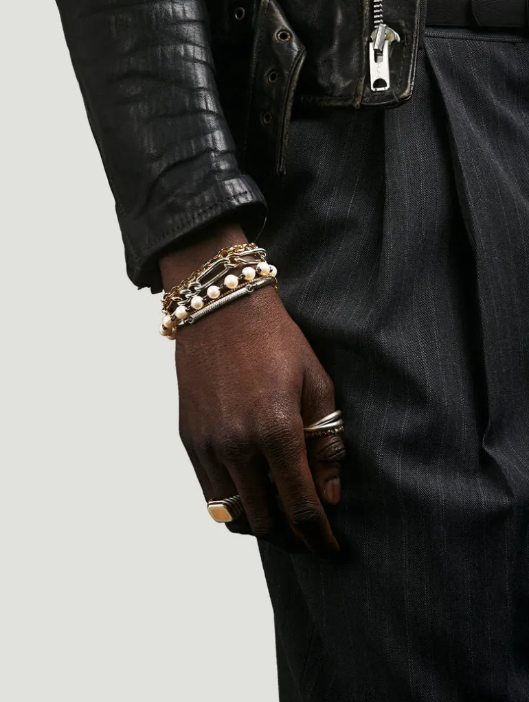 Solstice Bracelet | 1/3 Pave I Yellow Gold