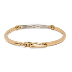 Solstice Bracelet | 1/3 Pave I Yellow Gold