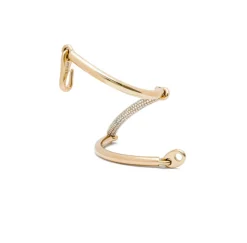 Solstice Bracelet | 1/3 Pave I Yellow Gold