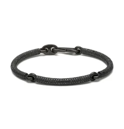 Solstice Bracelet | Full Pave I Black Gold