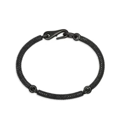 Solstice Bracelet | Full Pave I Black Gold