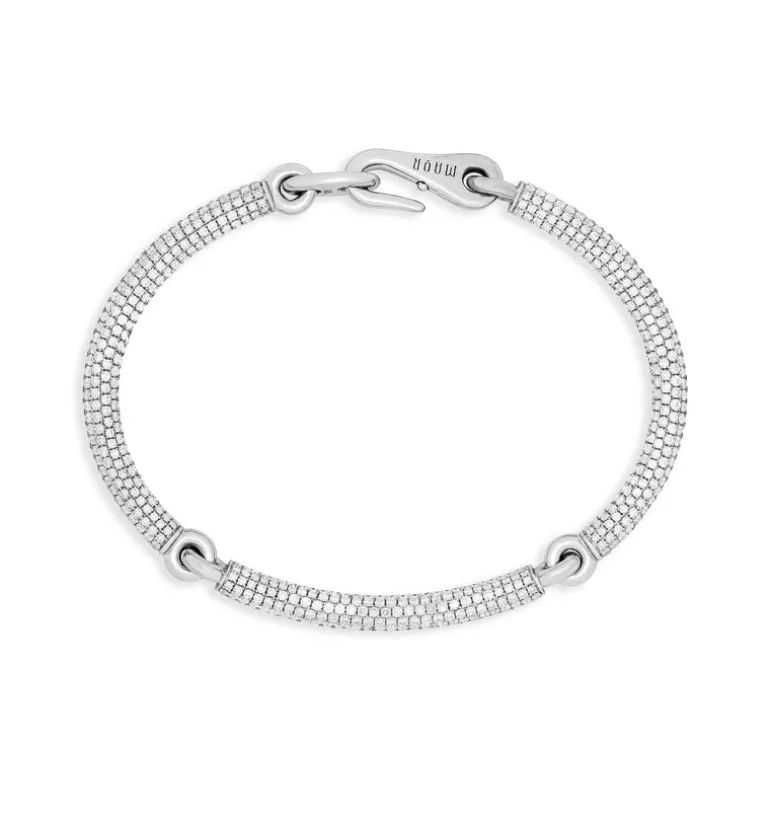 Solstice Bracelet | Full Pave I White Gold