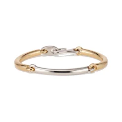 Solstice Bracelet | Two Tone Yellow & White Gold