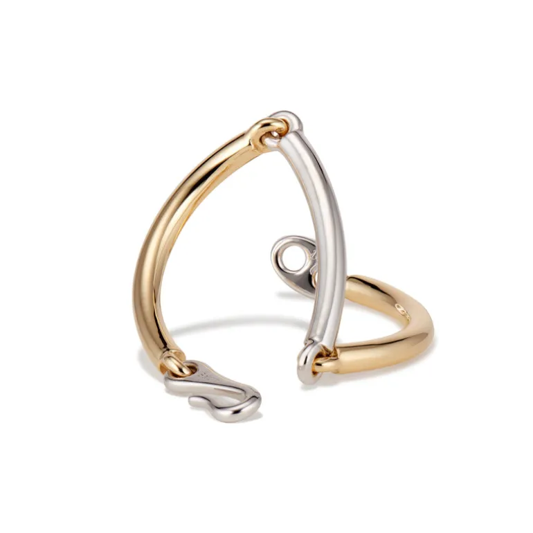 Solstice Bracelet | Two Tone Yellow & White Gold