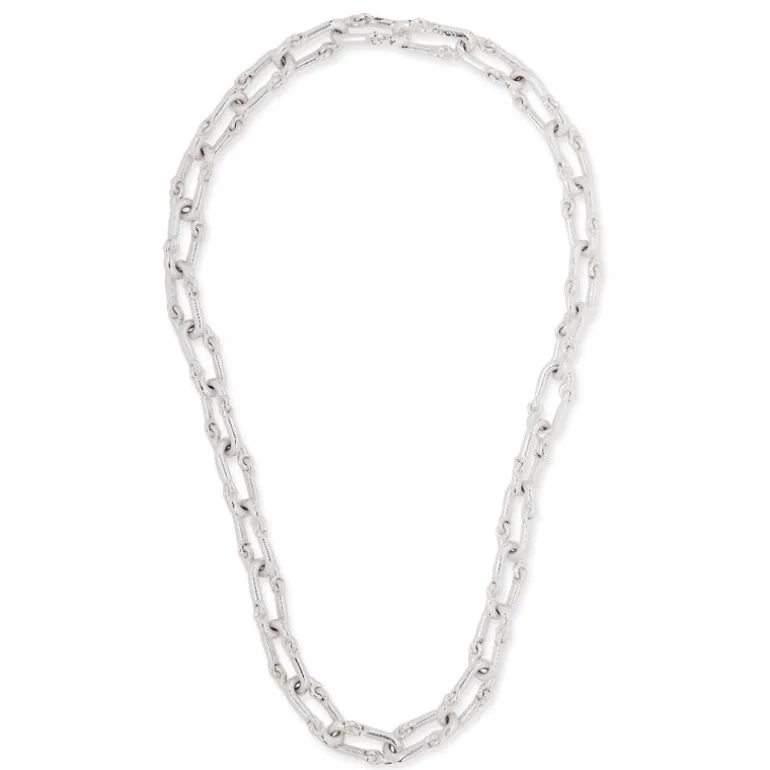 Solstice Link Necklace | Sterling Silver
