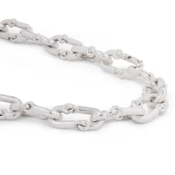 Solstice Link Necklace | Sterling Silver