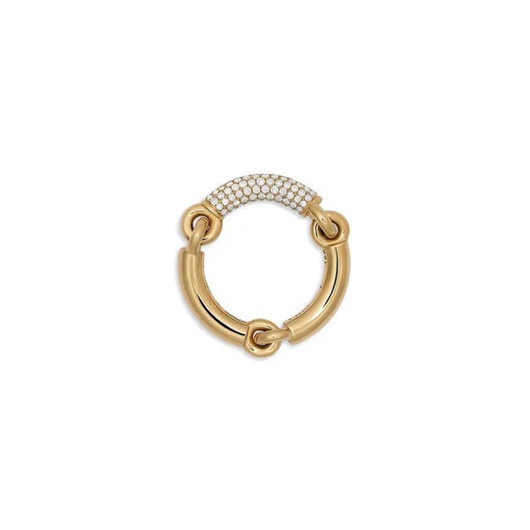Solstice Ring | 1/3 Pave | Yellow Gold