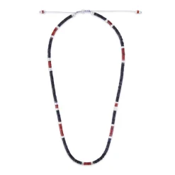 Sonoran Bead Necklace | Blue Tiger Eye | Sterling Silver