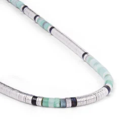 Sonoran Necklace | Chrysoprase Mix | Sterling Silver