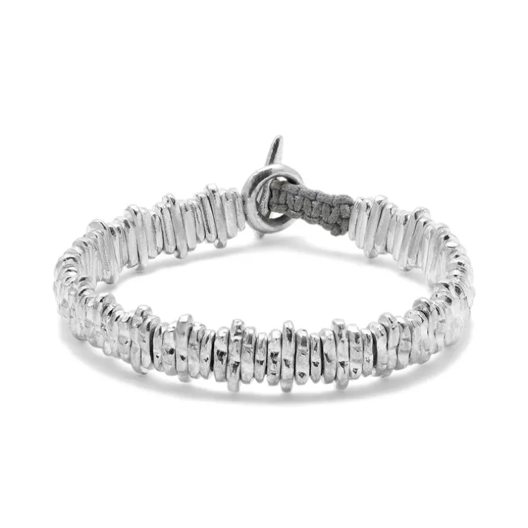 The Meander Mix Bracelet | | Sterling Silver