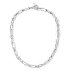 Trio Linka Necklace | Sterling Silver
