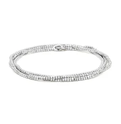 Triple Noix Necklace / Bracelet | Sterling Silver