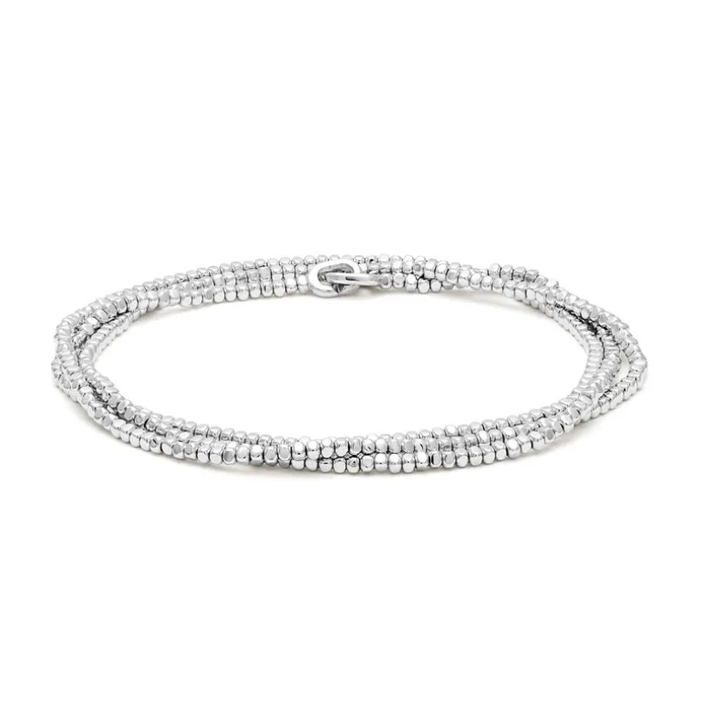 Triple Noix Necklace / Bracelet | Sterling Silver