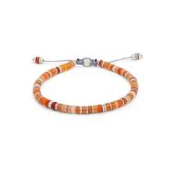 Tucson Bracelet | Red Aventurine I Sterling Silver