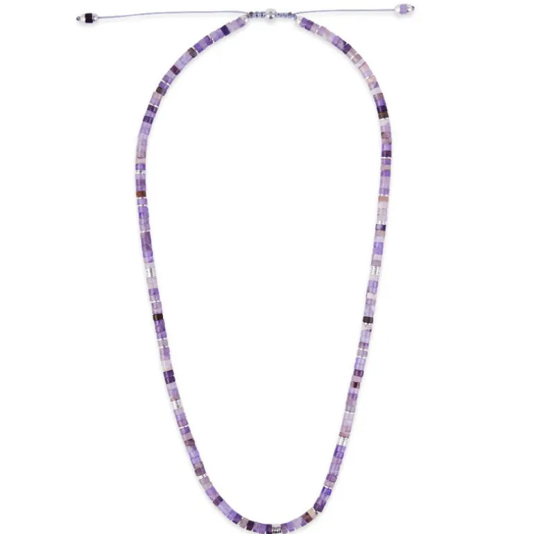 Tucson Necklace | Amethyst I Sterling Silver