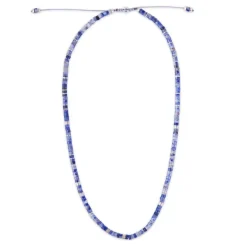 Tucson Necklace | Blue Aventurine I Sterling Silver
