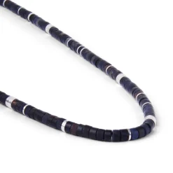 Tucson Necklace | Blue Tiger Eye | Sterling Silver