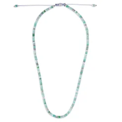 Tucson Necklace | Chrysoprase I Sterling Silver