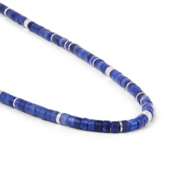 Tucson Necklace | Lapis | Sterling Silver
