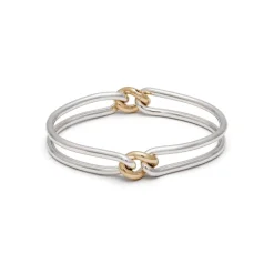 Unity Bracelet | 3mm | Mixed Metal