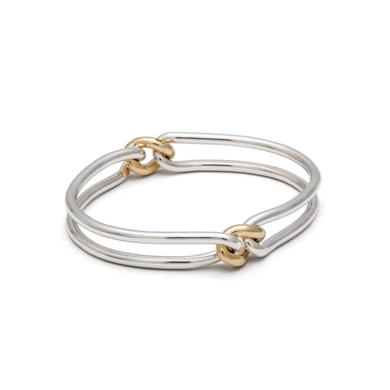 Unity Bracelet | 3mm | Mixed Metal