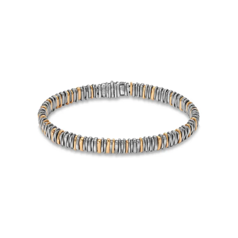 Zag Bracelet | Mixed Metal